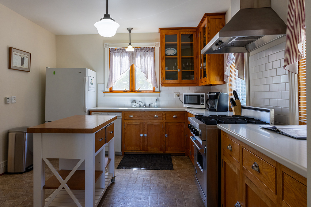 Kitchen of the Alumni House